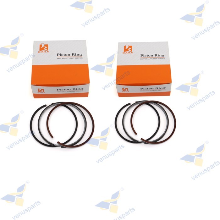 2-cylinder 64mm For Kubota Z402 D662 Engine Piston Ring  64*1.5HK+1.5+3 64*2HK+1.5+3