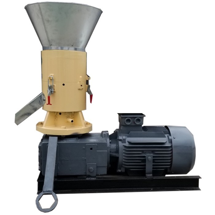 ZS-250 Biomass Wood Pellet machine 15KW 100-200KG/H Sawdust Rice Husk Straw Processing Wood Pellet