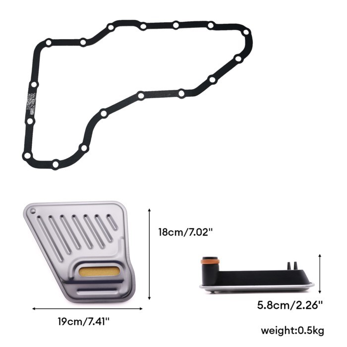 TRANSPEED F4DZ-7A098-A AXODE AX4N AX4S Auto Oil Filter Gasket Kit F5DZ-7A098-A for Ford