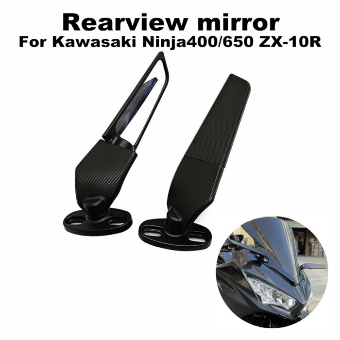 Suitable for Kawasaki Ninja 250/300/400/650/ZX6R/ZX636/ZX9R/ZX10R/ZX14/ZX14R motorcycle fixed wing