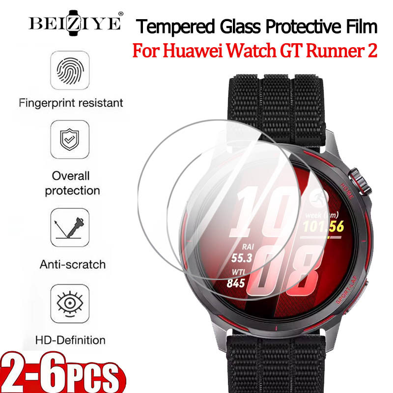ฟิล์มกระจก สำหรับ ฟิล์มกระจก สำหรับ Huawei Watch GT Runner 2 ฟิล์มกระจกนิรภัยกันรอยหน้าจอ   ฟิล์มกระจกนิรภัยกันรอยหน้าจอ