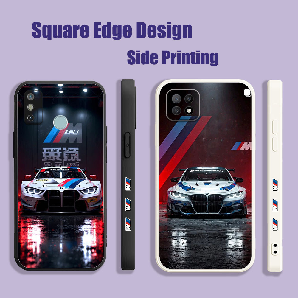 ปลอกสําหรับ OPPO A5 A52/A72/A92 A59/F1s F7 32/A53 A9 A37/Neo 9 F11 Pro BMW M Power LCB28 เคสโทรศัพท์