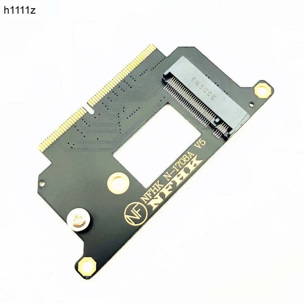 A1708 NVME อะแดปเตอร์สําหรับ MacBook NVMe PCI Express PCIE ถึง M.2 SSD อะแดปเตอร์ N-1708A สําหรับ Ma