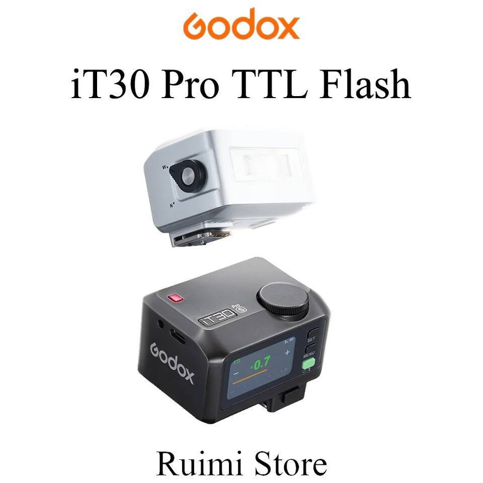 Godox iT30Pro C/N/S/F/O TTL iFlash กล้องแฟลช Speedlite HSS 2.4G กระเป๋าไร้สายแฟลชสําหรับ Canon Nikon