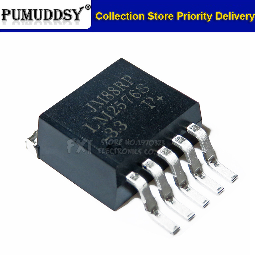 10 ชิ้น LM2576S-3.3 LM2576-3.3 TO263 TO263-5 LM2576S ใหม่เดิม