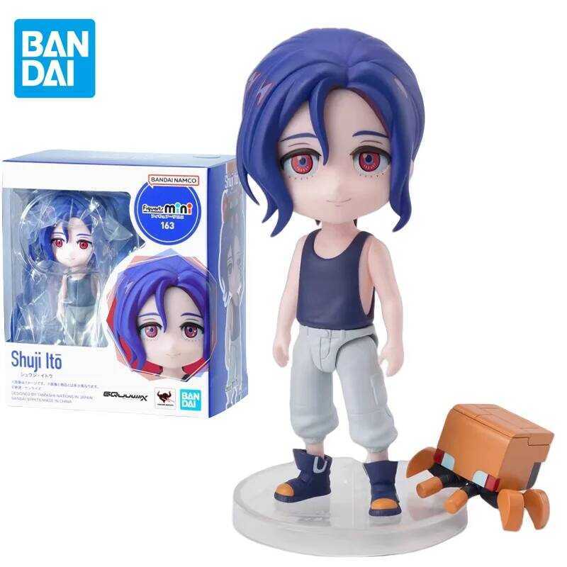 Bandai Original Gundam GQuuuuuuX Anime Figure Figuarts Mini Shuji Ito Action Figure Toys for Kids G