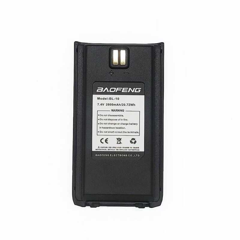 ▥  Bf-A58s 2800Mah 7.4V อัพเกรดใหม่สนับสนุน Type-C ชาร์จ A58s Walkie Talkie แบตเตอรี่ Li