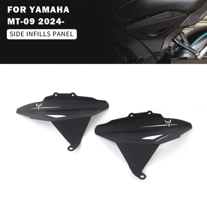 MT09 GEN4 Motorcycle Aluminum Side Infills Panel for YAMAHA MT-09 MT 09 Gen 4 Accessories Frame Dec