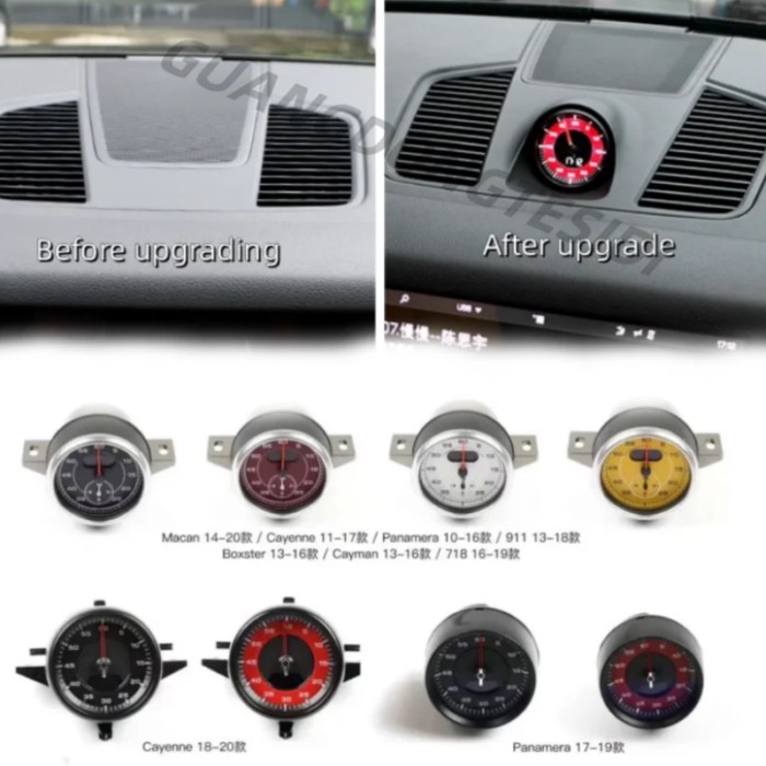 Stop watch installation is suitable for Porsche series Macan, Cayenne, Paramera, 718.911