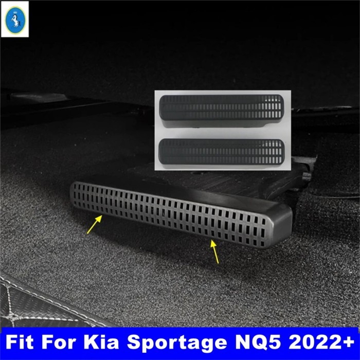 For Kia Sportage NQ5 2022 - 2025 Car Air Conditioner Cover Under Rear Seat Seat Air AC Vent Duct Ou