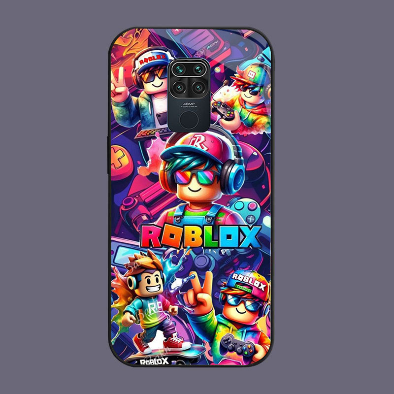 HW-26 ROBLOX BOYS แก้ว KACA สําหรับ Xiaomi Redmi หมายเหตุ Poco X3 9S M2 9 NFC Pro