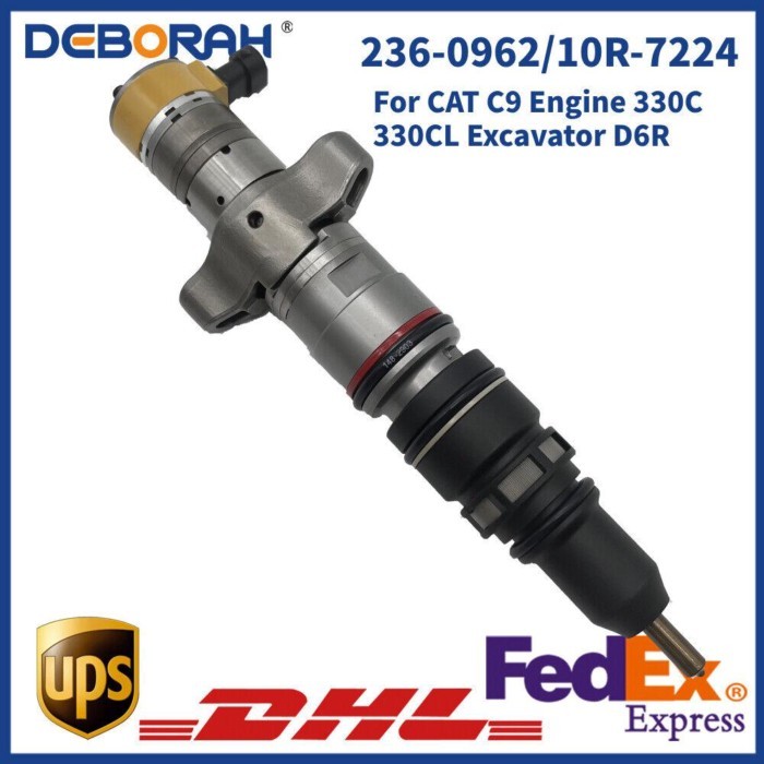 236-0962 10R-7224 Common Rail Diesel Fuel Injector For Caterpillar CAT C9 Engine D6R II TRACTOR