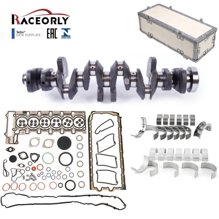 RACEORLY Engine Rebuild Crankshaft Gasket Kit For BMW 335 X5 3.0L L6 N55B30A