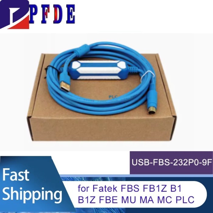 USB-FBS-232P0-9F Adapter for Fatek FBS FB1Z B1 B1Z FBE MU MA MC Series PLC Programming Cable USB to