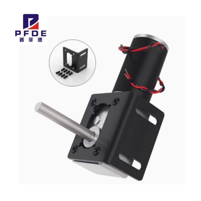 5840-31ZY 6V~24V Worm Gear DC Gear Motor  Super Self-Locking Forward And Reverse Speed Control Shaf