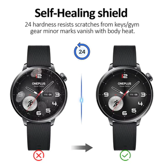 ฟิล์มไฮโดรเจลสําหรับตัวป้องกันหน้าจอ Amazfit Active Max ความโปร่งใสสูงสําหรับฟิล์มสมาร์ทวอทช์ Amazfit Active Max