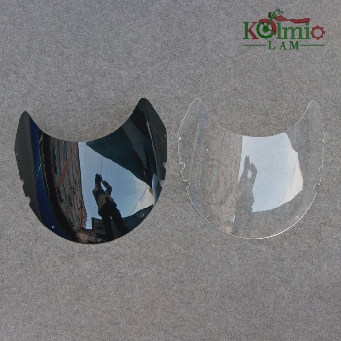 Fit for RGV250 VJ21 1988 1989 Motorcycle Accessories Windshield Windscreen RGV 250 VJ 21 Clear Blac