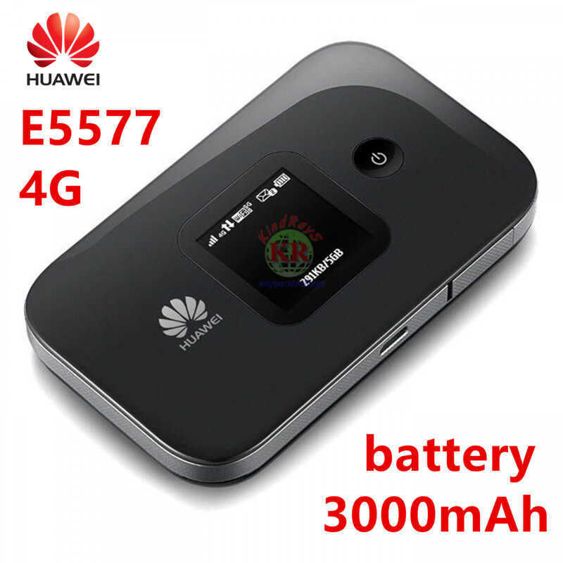 Huawei E5577 Telecom Unicom 4G การ์ดแบบพกพา WIFI เส้นทางมือถือ E5577s-321 ใช้งานได้