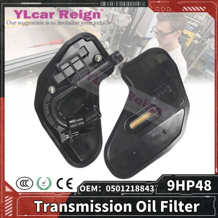 9HP48 ZF9HP-48 948TE Automatic Transmission Gearbox Oil Filter 0501218843 for CHRYSLER HONDA JEEP L