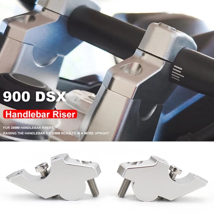 New For Voge DS900X Motorcycle Accessories Silver Handlebar Riser Bar Mount Handle Clamp For Voge 9