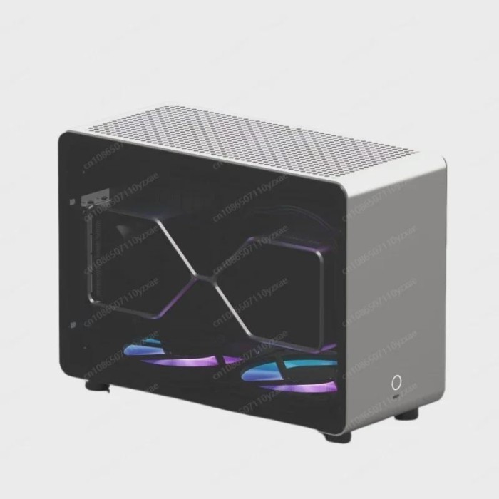 G1-Pro Aluminium Alloy Case A4 Sfx240 Water-Cooled ITX Transparent Chassis