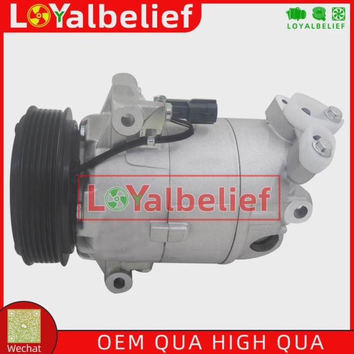 A/C Air Conditioning Compressor For Nissan Qashqai 1.6 OEM 92600BR00A 92600JE00A