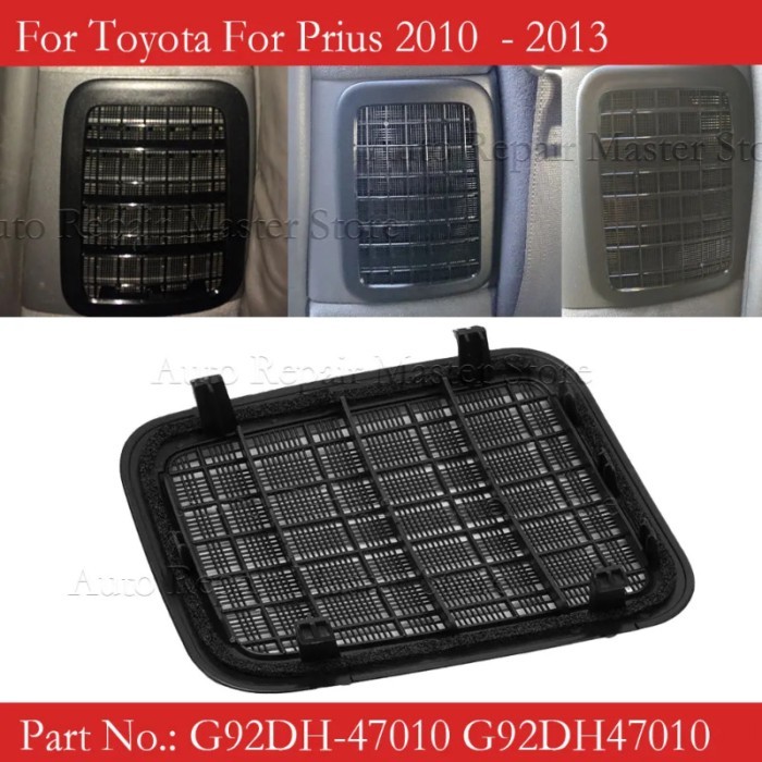 Car Intake Filter Screen For Toyota Prius 2010-2013 Battery Cooling Hoods Air Intake Filter G92DH47