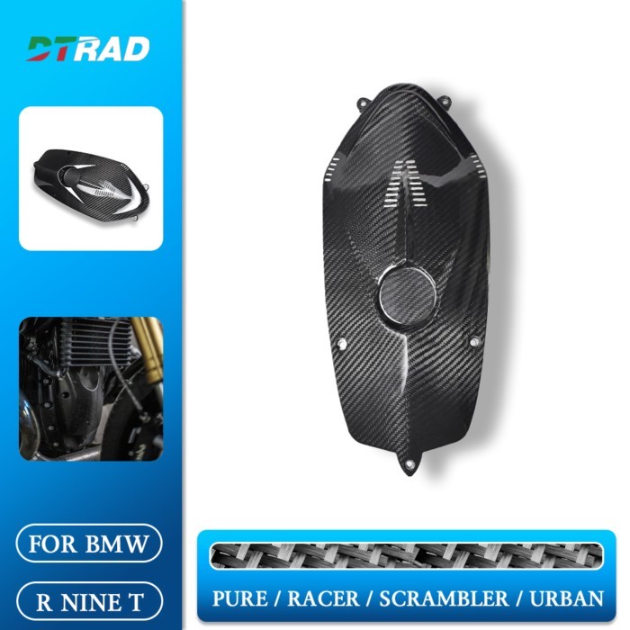 Carbon Fiber Front Engine Case Cover Fairing Kit For BMW R NINE T R9T Scrambler Racer Urban G / S M