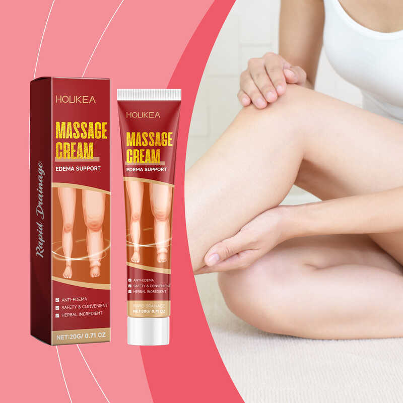 HUOKEA Herbal Soothing Cream Care Massage Leg Skin Gentle Leg State Daily Gentle Care Cream