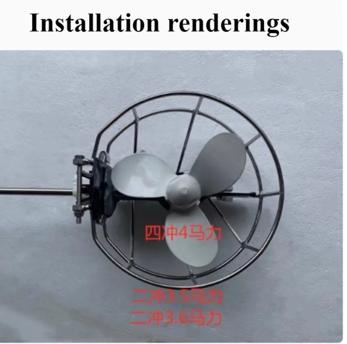 Propeller Protective Cover FitFor Hangkai 2-stroke 3.5/3.6 HP outboard motor