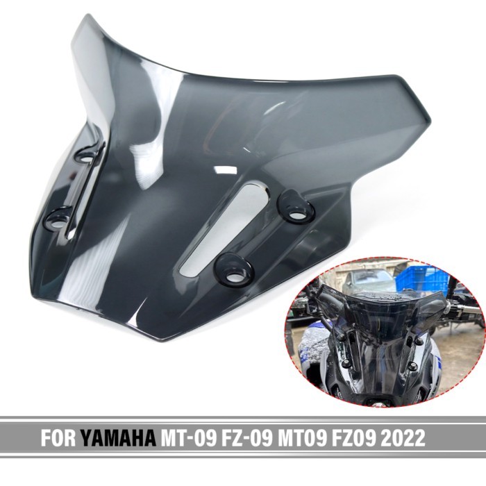For YAMAHA MT-09 FZ-09 MT09 FZ09 MT FZ 09 2022 fz09 mt 09 Windshield Windscreen Motorcycle Accessor