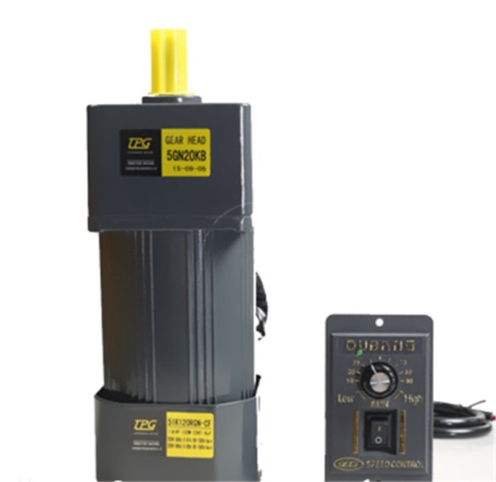 Motor 60W 220V AC Gear Speed Motor / Geared Motor 5IK60RGN-CF Motor + Speed Governor Speed Regulati