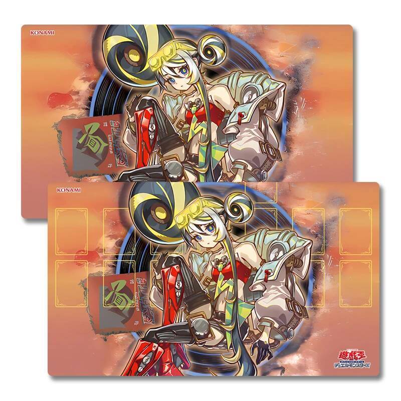 Yugioh Killer Tune Reco Play Mat Yu-Gi-Oh! TCG OCG Trading Card Games Mat Duel Plate Rubber Card Mat