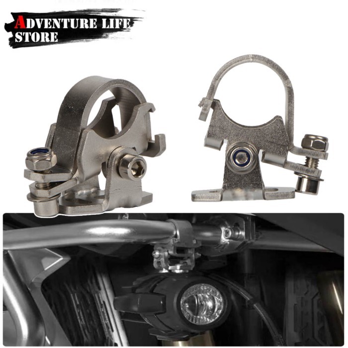 Motorcycle Fog Light Mounting Bracket Holder For BMW F750GS F850GS R1250GS R1200GS Adventure 25mm D