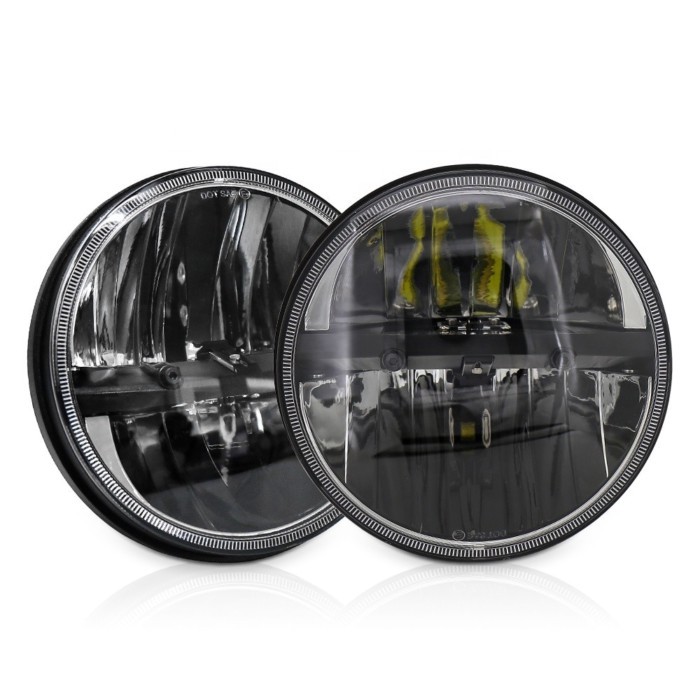 OVOVS Auto Lighting System Top Quality H4 Led Headlights 7" Round Led Headlight for Jeep Hummer H1