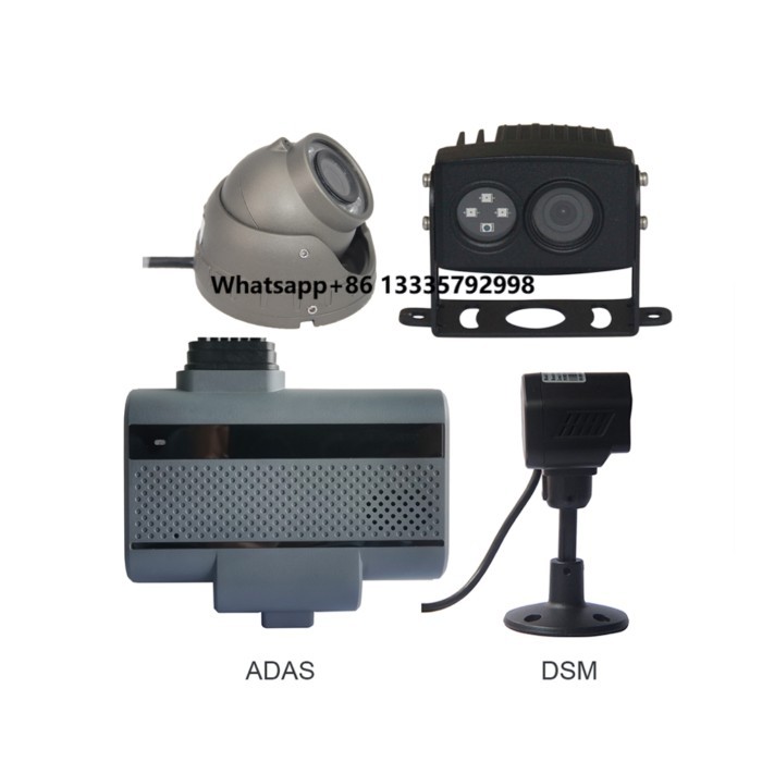 H.265 GPS 4G AI ADAS DSM Dash Cam Front and Inside WiFi with App