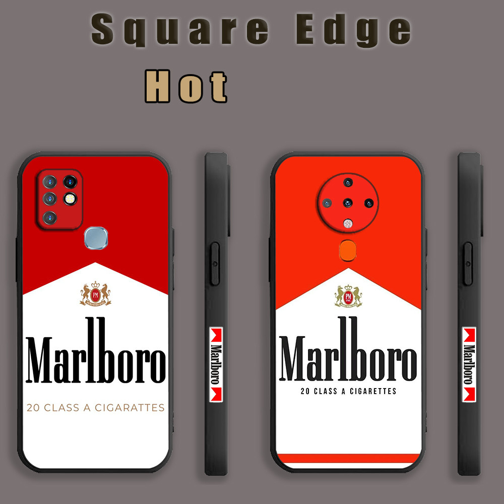 ปลอกสําหรับ Xiaomi POCO M6 PRO C61 M6 X6 F6 PRO C75 X7 Pro F7 PRO Malboro โลโก้รูปแบบ JGL76 เคสโทรศั