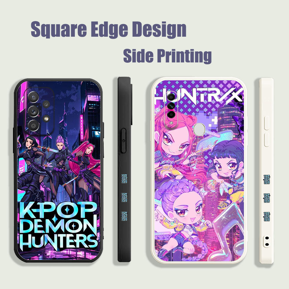 ปลอกสําหรับ Tecno Spark GO 2020 6 Air 5 Air 7 Pro 18 18P 18T Kpop Demon Hunters Rumi Zoey Mira JGL74