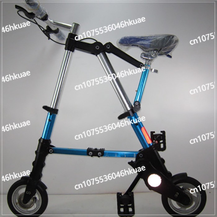 For Kids Adult 8-Inch Folding Bicycle Multi-Function Mountain Bike Ultralight Portable Bicycle Fold