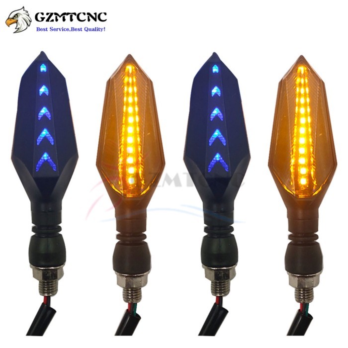 For Yamaha YZF R3 R25 R6 YZF600R FZR 600 FZ600 Motorcycle Front / Rear Turn Signal LED Lights Indic