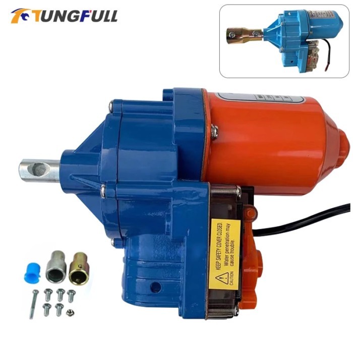 DC 24V Electric Film Roller Greenhouse Roll Up Motor Electric Film Roll Machine Greenhouse Film Win