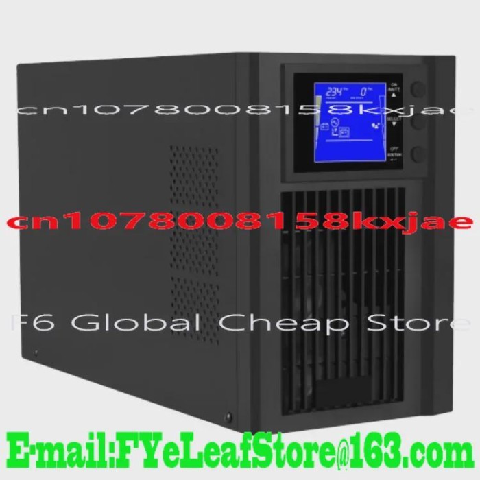 High Frequency UPS 3KVA 6KVA 10KVA 1KVA UPS 10KVA 220V Price Power Supply Battery Online UPS