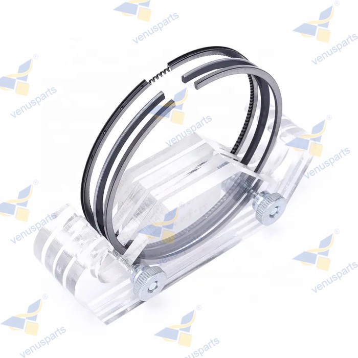For Yanmar 3TNV88 129005-22500 Engine Piston Ring STD 88*2+2+4mm 88mm Overhaul Rebuild Kit Engine P