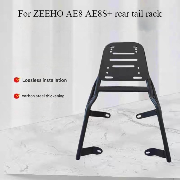 For ZEEHO AE8 AE8S+ electric motorcycle factory 1:1 rear rack zeeho AE 8 AE 8S+ ae8 ae8s+ long gift