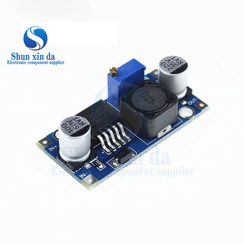 LM2596 LM2596S ADJ โมดูลจ่ายไฟ DC-DC โมดูลสเต็ปดาวน์ 5V/12V/24V ตัวควบคุมแรงดันไฟฟ้าแบบปรับได้ 3A