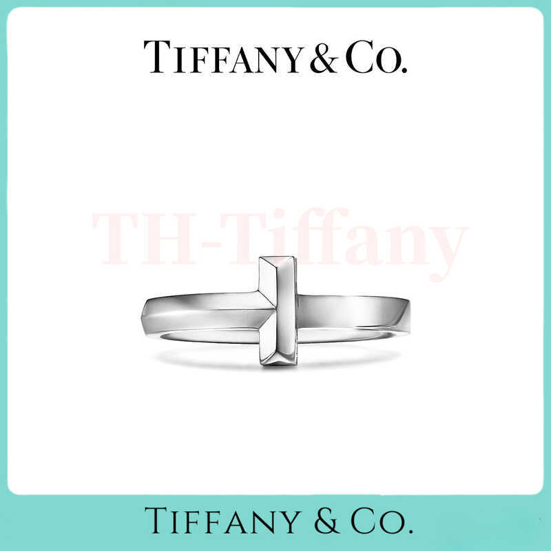 Exclusive Deal, 24hrs Only! | Tiffany and Co T T1 Platinum Narrow Ring | Iconic T-Shape | Couple Rin