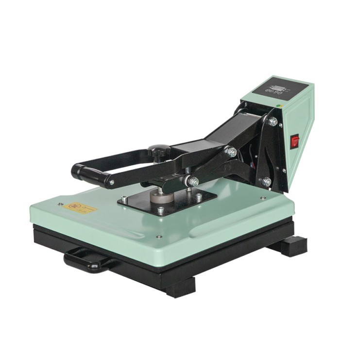 Lowest Price in Record Portable 38 X 38 cm 15" X 15" Flat Clam Heat Press for T Shirt Printing
