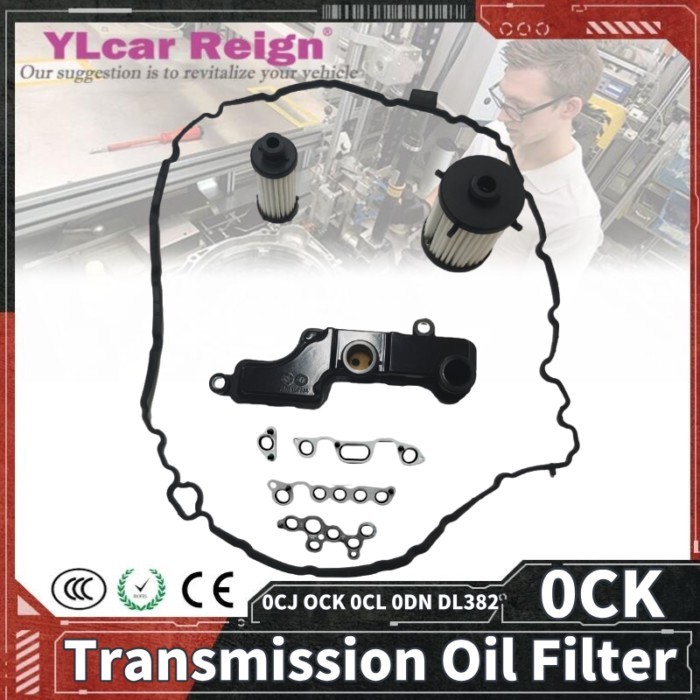 0CJ 0ck 0CK OCK 0CL 0DN DL382 Automatic Transmission Oil Filter Valve Body Plate Gasket Repair Kit