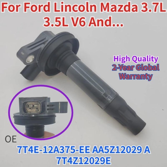 DG520 UF553 7T4Z-12029-E AA5Z12029A  7T4E-12A375-ED For Ford Lincoln Mazda 3.7L 3.5L V6 Ignite Syst