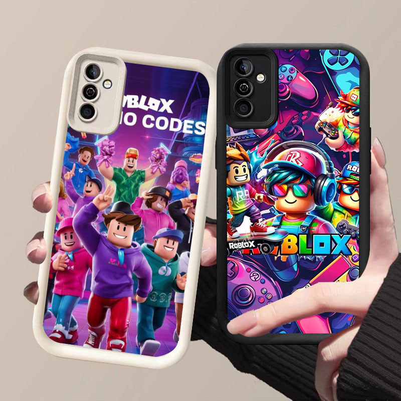 HW-27 ROBLOX เกมซิลิโคนกันกระแทกสําหรับ Samsung A35 S24 FE A25 A34 S25 A17 A24 A26 Ultra 5G